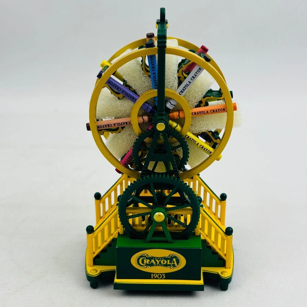 Hallmark Crayola Ferris Wheel Musical Christmas Ornament‎ 100 Years of Fun 2003